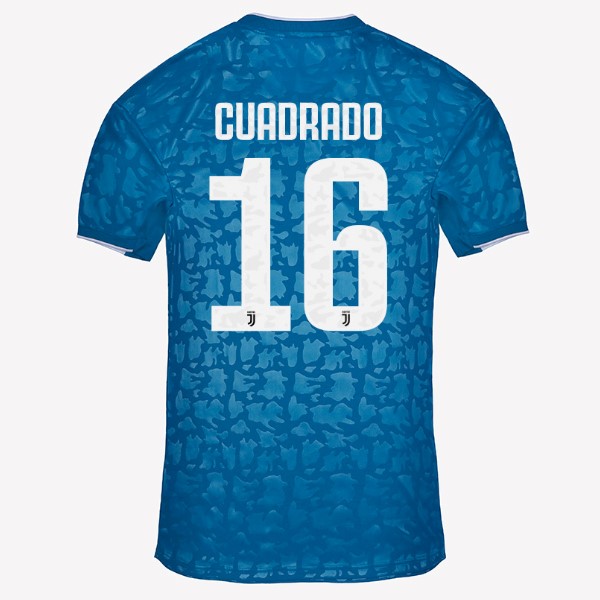 Camiseta Juventus NO.16 Cuadredo Tercera equipación 2019-2020 Azul